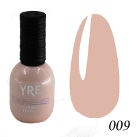 Гель-лак YRE  Luxury French 15мл.  №009