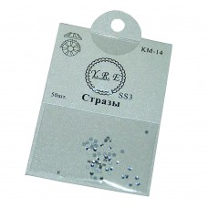 К09089 Камені-стрази (білі) SS3 50шт.
