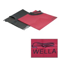 П18002 Пелерина для фарбування Wella/Schwarzkopf  75*80см (бордовий, чорний) PNU-WB