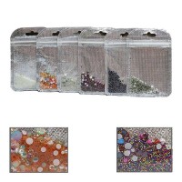 Д09234 Декор на нігтів "бульйон-перли" мікс