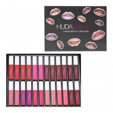 Набір помад 24в1 HUDA BEAUTY H5045-G (матові)